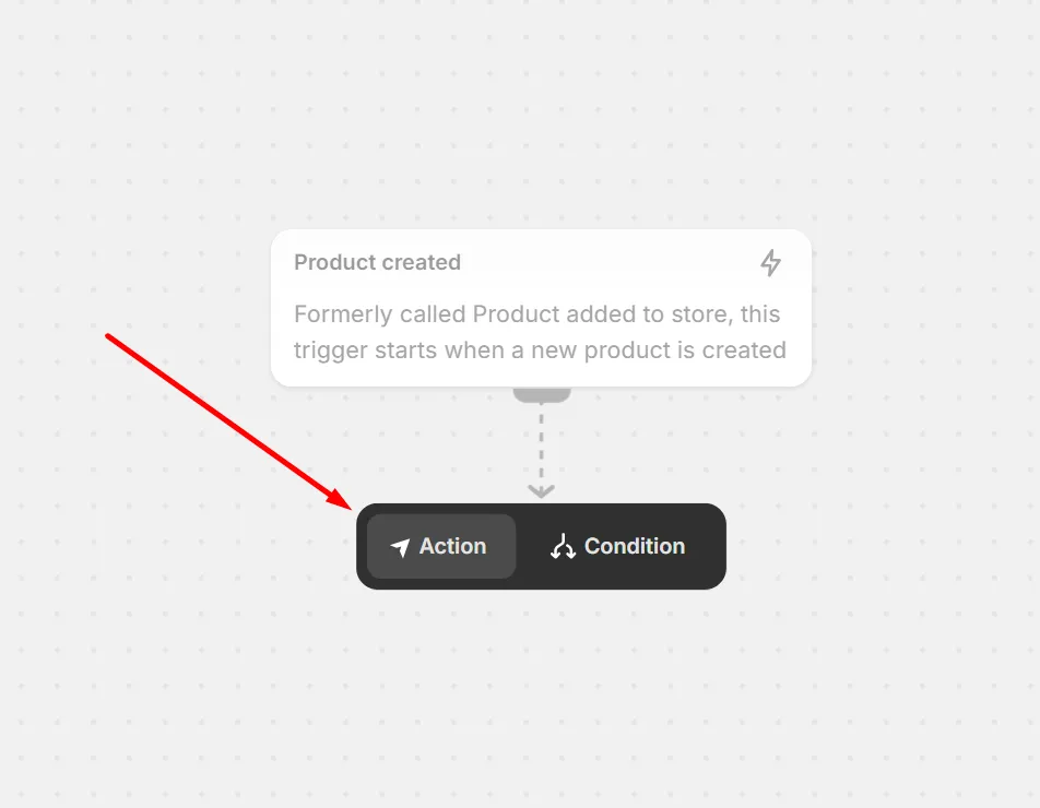 A red arrow points to the button