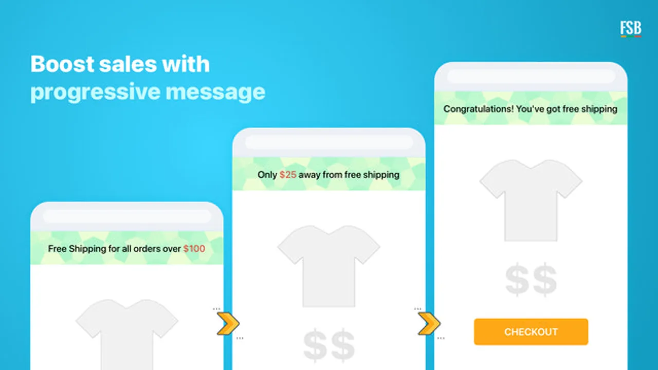 Hextom: Free Shipping Bar screenshot 1