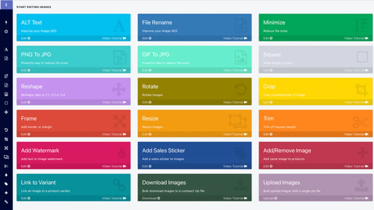 Hextom: Bulk Image Edit & SEO screenshot 2